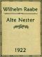 [Gutenberg 47268] • Alte Nester: Zwei Bücher Lebensgeschichten